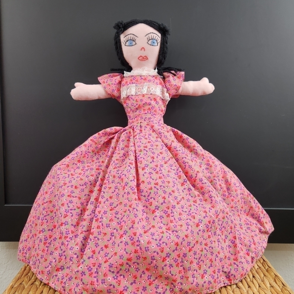Vintage Beauty and the Beast Topsy Turvy doll